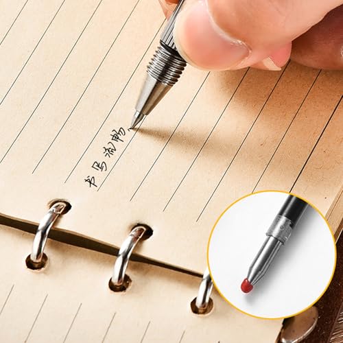 Mini stylo à bille en titane EDC Hamans jaune à écriture fluide et précise - 6