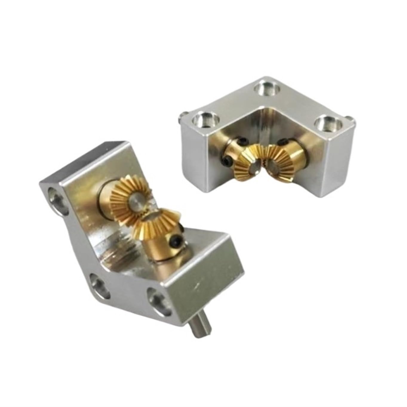Micro Copper Bevel Gear Commutator 1:1 Trasmissione Dispositivo angolare ad angolo retto Albero di diametro 4 mm Riduttore di sterzo Scatola del cambio modifysteeing