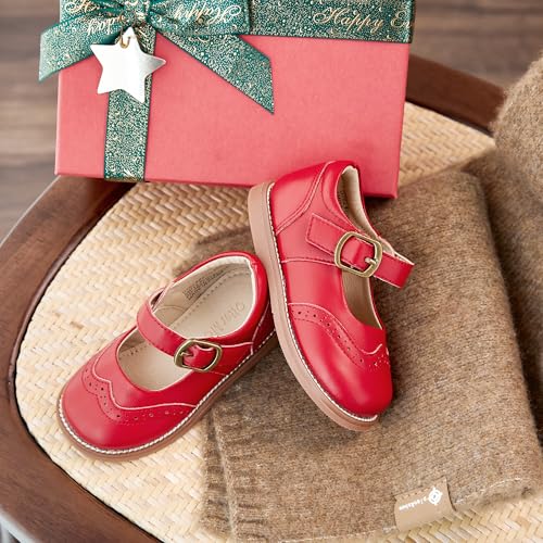 Image of Otter MOMO Toddler /Little Girls Mary Jane Slip-on School Uniform Party Dress Shoes
