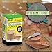 Self Adhesive Cork Squares and Round - Premium 110 Pack Mini Corks 4