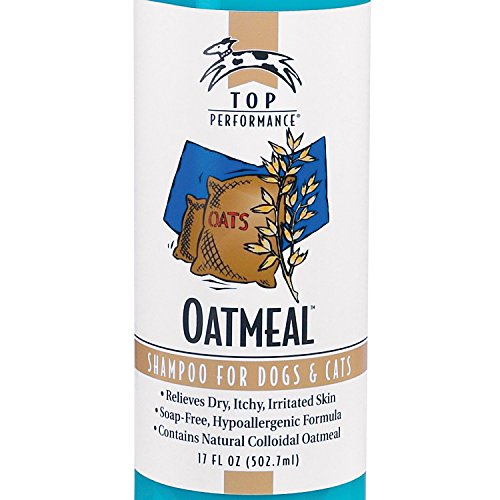 Top Performance Oatmeal Dog Shampoo And Cat Shampoo, 17 Oz. – Provides Remedy For Dry, Irritated And Itchy Skin On Pets #TOP1