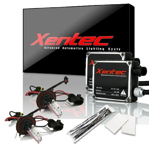 Xentec H13 (9008) Hi/Lo 5000K HID Xenon Bulb bundle with 35W Standard Digital Ballast (Ivory White, high beam halogen)