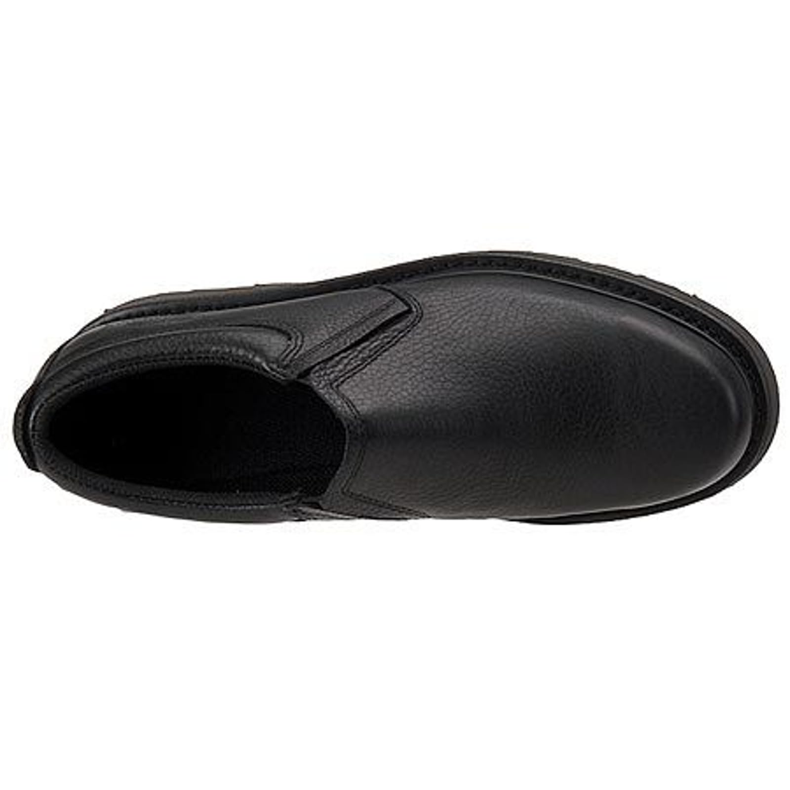Work America Men's Work Slip-On, 11 2E US, Black
