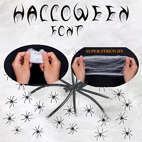 Ragnatele per Halloween, decorazione di Halloween