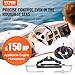 VEVOR 150HP Hydraulic Outboard Steering Kit Boat Marine System, Built-in Two-Way Lock Cylinder, 150HP Pump and High-Strength Nylon Hose for Single Station, Single-Engine use