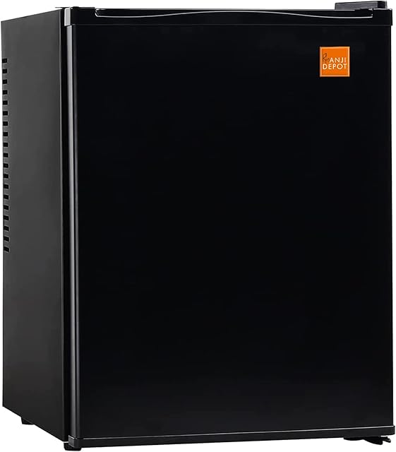 ANJI DEPOT Mini Wine/Drink/Beverage Cooler/Fridge, Built-In Thermostat, LED Light, Energy Class (28L)