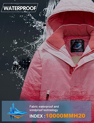 Riuiyele Kid Snow Suit Windproof Waterproof Skiing Set Boys Girls Winter Skiing And Snowboarding Jackets And Pants Ski Suit #TOP2