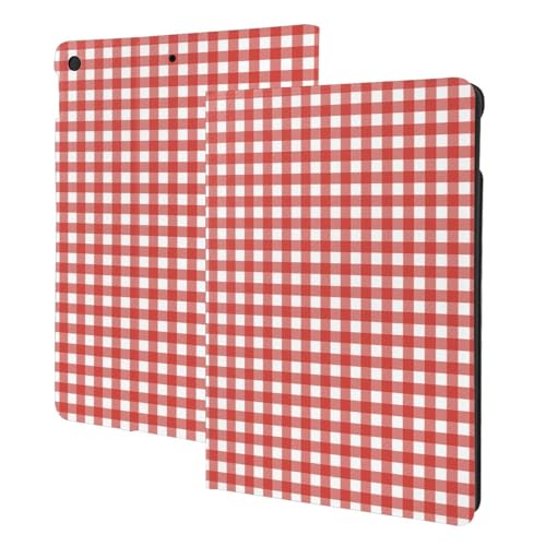 Housse iPad 10.2 écossaise compatible iPad 9 8 7 avec veille automatique