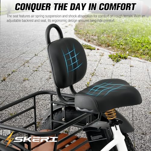 Skeri 750W Folding Electric Trike