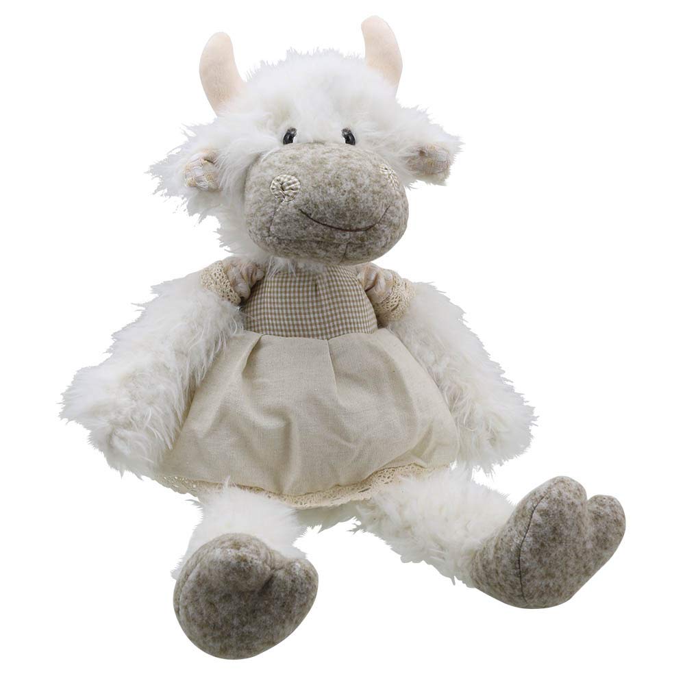 Wilberry Dressed Animals Mrs Cow teddy Cows Teddy soft toy plush teddies farm