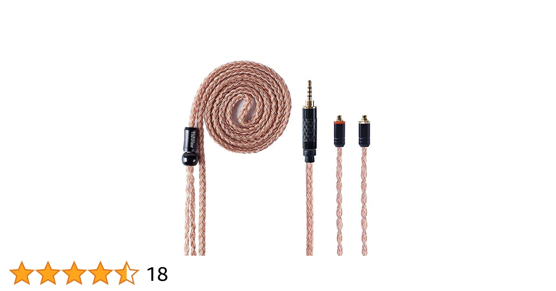 【1点のみ】16コア 7N高純度単結晶銅 無メッキ C IEM 2Pin/4.4 Linsoul 7N OCC単結晶銅 銀メッキ線 ケーブル」中高域を明瞭に