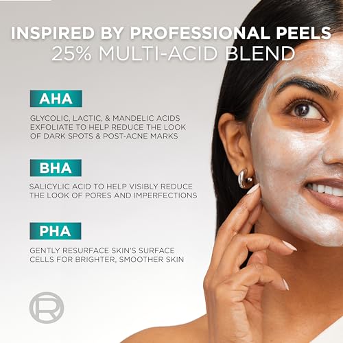 image for L'Oreal Paris Bright Reveal Dark Spot Exfoliant Peel, 25% AHA BHA PHA 