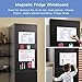 Magnetic Fridge Whiteboard Set: Dry Erase White Board (12X8