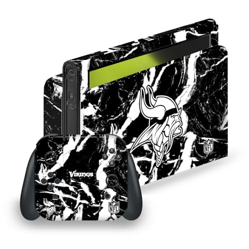 Skin Minnesota Vikings pour Nintendo Switch OLED par Head Case Designs