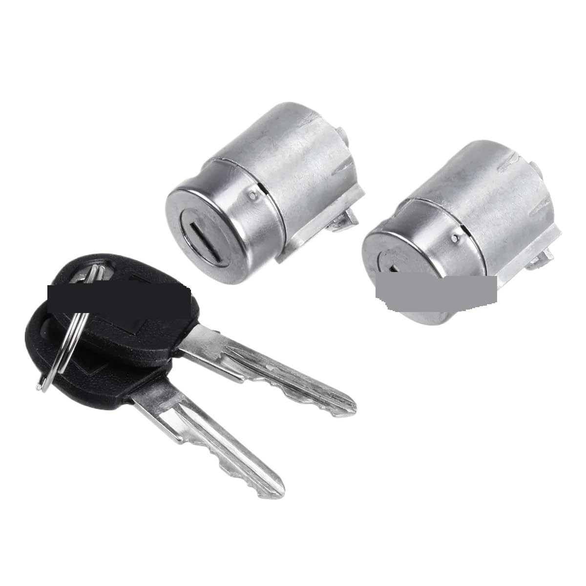 Heixioz One Color One Pair For Chevrolet Car Door Lock Core +2 Keys