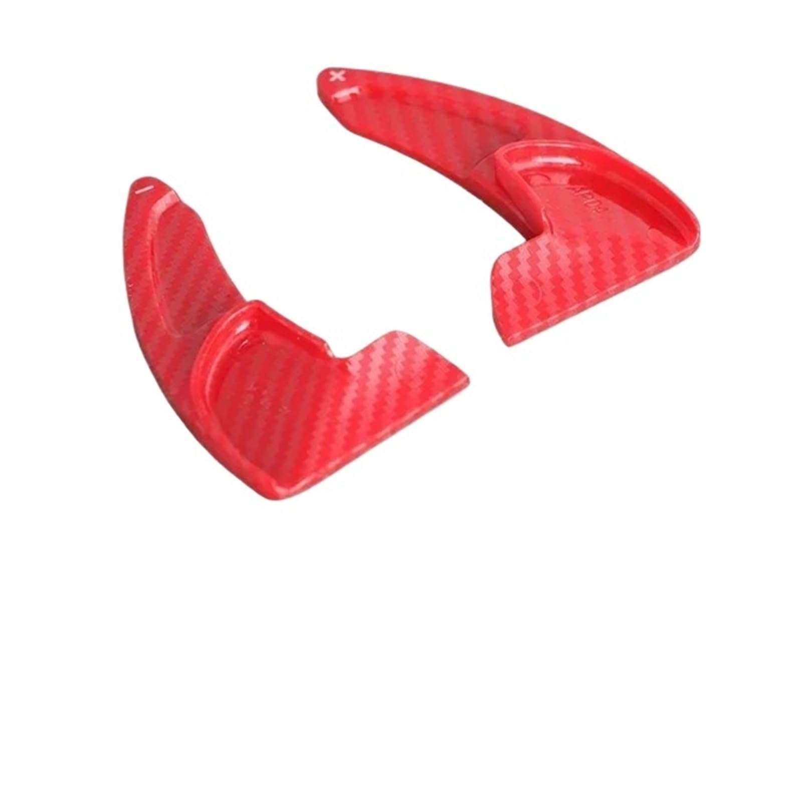 Zhangzhengyao Carbon Red Car Steering Wheel Shifter Paddle For Dodge For Challenger For Srt For Jeep For Grand For Cherokee Car Steering Wheel Rear Shift Paddle(Carbon Red)
