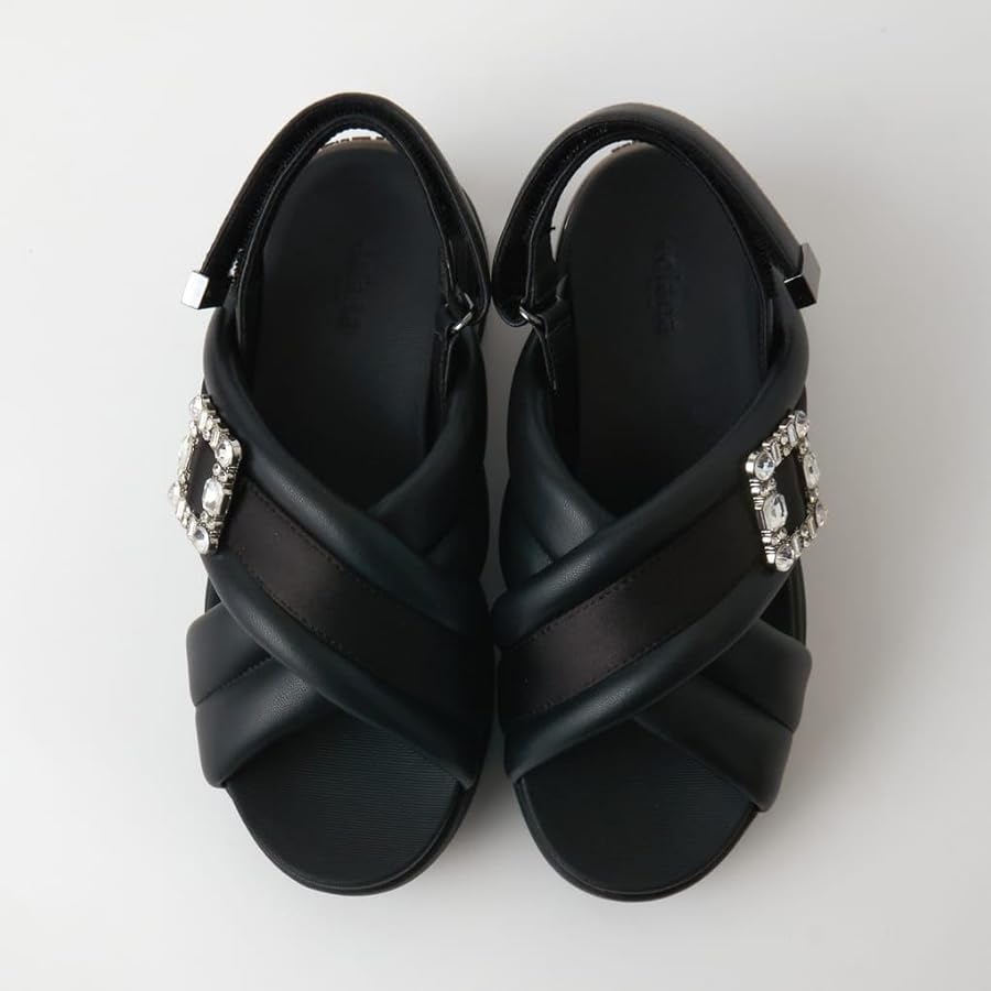 ダイアナ クロス スポーツサンダル 黒 24.5 ダイアナ クロス スポーツ ダイアナ クロス スポーツサンダル 黒 24.5 ダイアナ クロス スポーツ