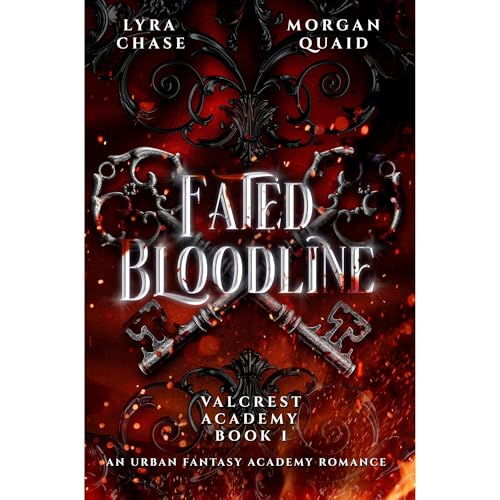 Fated Bloodline: Valcrest Academy Book 1 Audiolibro Por Morgan Quaid, Lyra Chase arte de portada