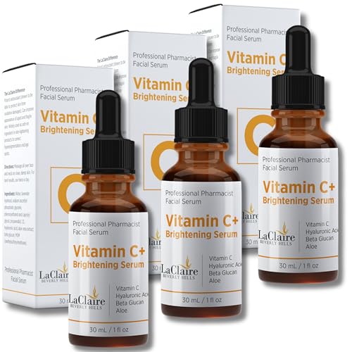 Vitamin C+ serum 3-Pack, Strong vitamin C serum,
