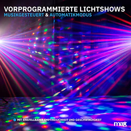 Lichtanlage Max Partybar 10 – Discolicht und Bühnenbeleuchtung