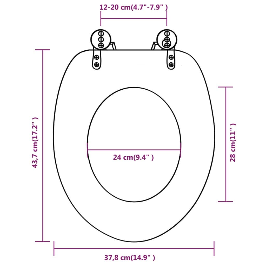 Sedile WC con coperchio in MDF Design vecchio legno 02_0002884