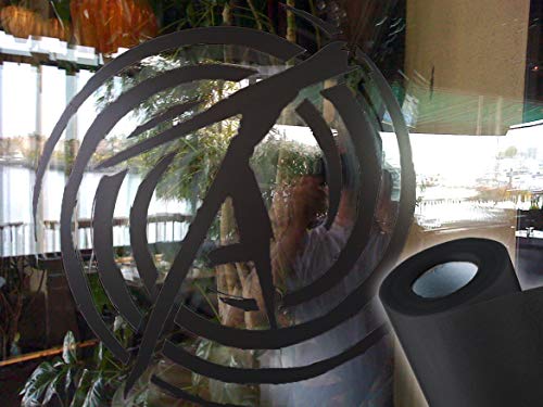 VViViD Frosted Matte Etched Adhesive Craft Window Vinyl Roll for Cricut, Silhouette and Cameo (12