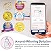 Dr. Talbot's Mom MilkFresh Breastmilk Freshness Sensors - Pairs with App to Monitor Time and Temperature - 20 Count