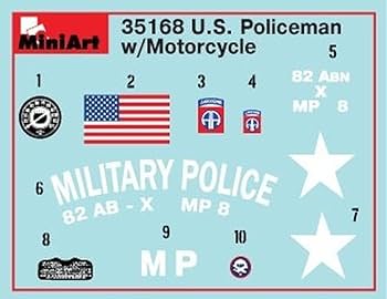 ミニアート 1/35 アメリカ陸軍憲兵 バイク付 プラモデル w17b8b5 Amazon | ミニアート(Miniart) 1/35 アメリカ陸軍憲兵 バイク付