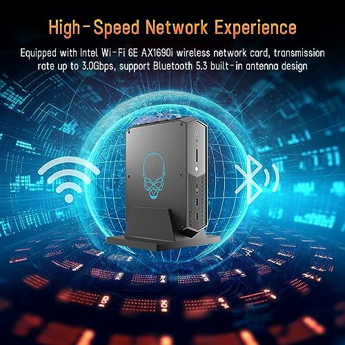 Image of Intel NUC 12 Enthusiast Mini PCs 14 Cores i7-12700H /Intel Arc A770M /32GB RAM /1TB SSD for Home /Audio-Visual /Business /Office (NUC12SNKi72)