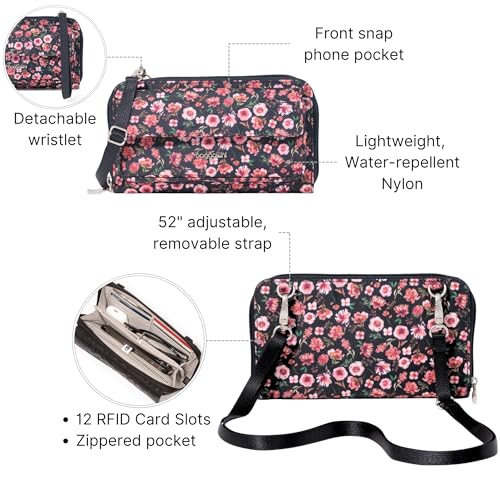 Image of Baggallini Rfid Phone Wallet Crossbody