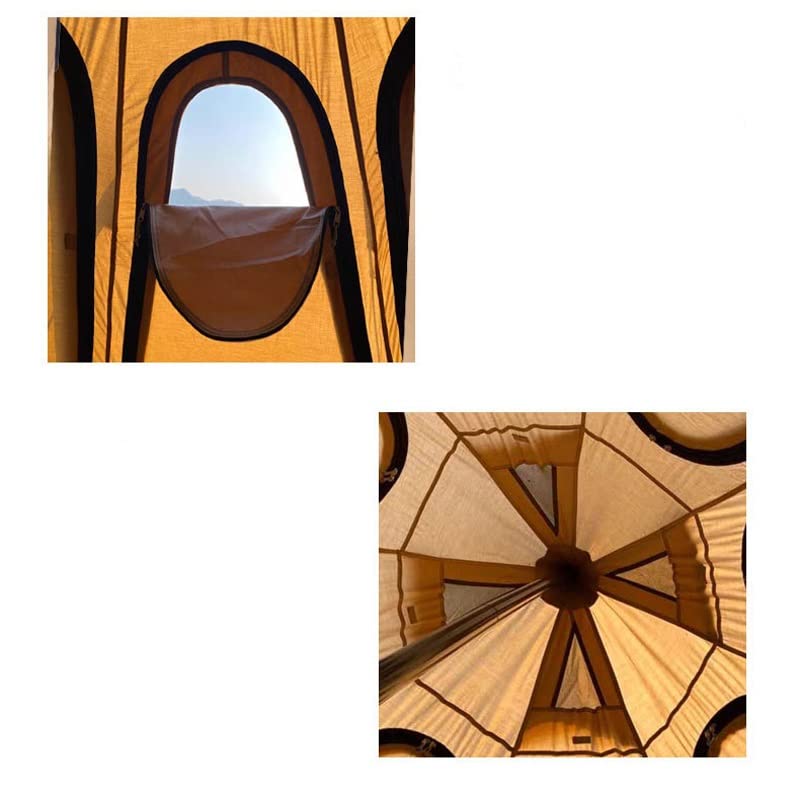 Carpa octagonal grande para camping al aire libre miniatura 4