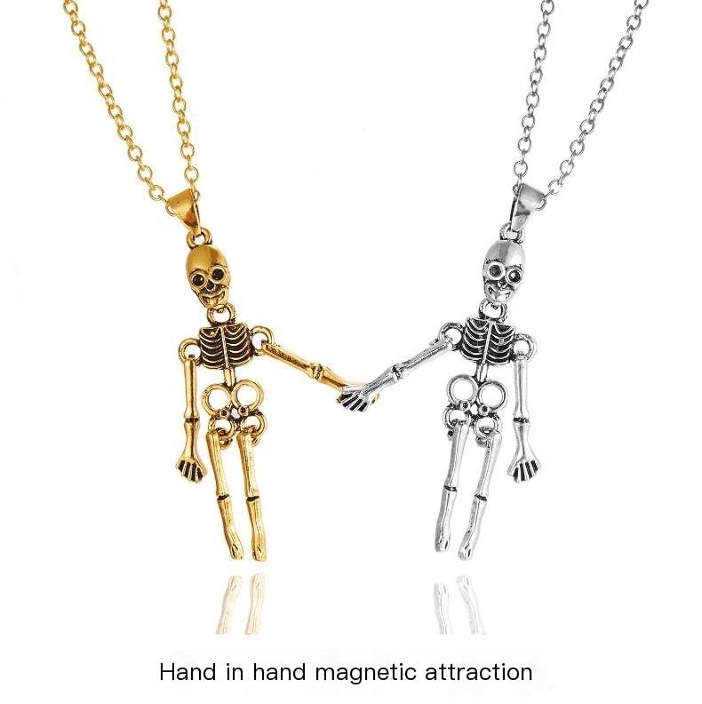 Buy Friendship Skeleton Skull Necklaces Halloween