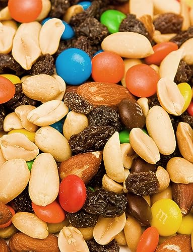 Anna And Sarah Nuts, Mini Chocolate, Trail Mix Roasted Peanut-Raisin-Mini Chocolate-Roasted Almond, In Resealable Bag, 16 Oz #TOP4