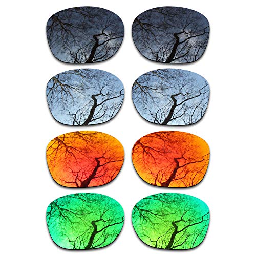 ToughAsNails Set of 4 Polarized Replacement Lenses for Oakley Garage Rock Pack-BSFE2
