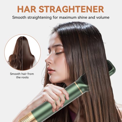 Image of Blow Dryer Brush, 5 in 1 Negative Ion Hair Dryer Brush Set