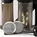 Reusable Filter Set by Slimm Filter - 2 Piece, Stainless Steel Metal - 2x Mesh Metal Filters For AeroPress Coffee & Espresso Maker, with Complimentary Recipe Book - Brew Barista-Grade Coffee At Home