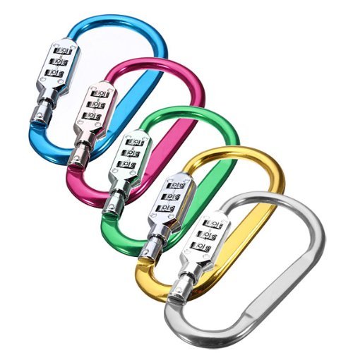 J * Myi 1pc 3u00a0u0096u00a0Número código candado maleta equipaje bolsa viajes combinación cerradura seguridad S