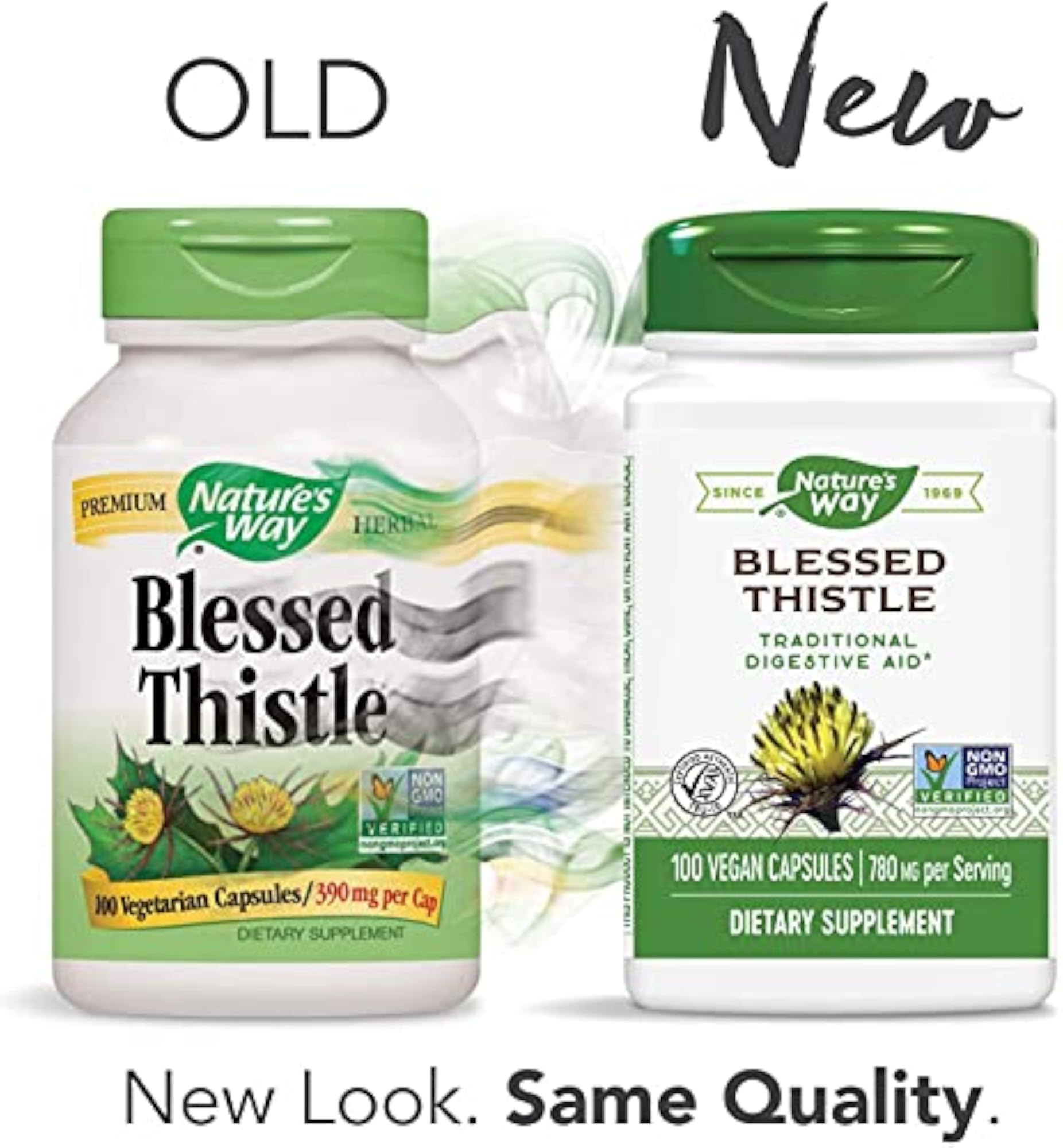 Nature's Way, Blessed Thistle Herb, 100 Capsules