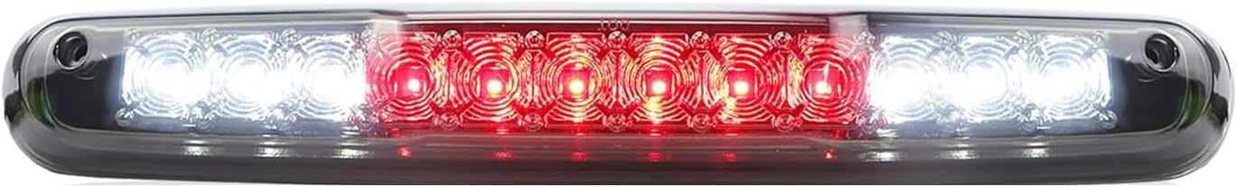 Tresound 3rd Third Brake Light for 2007-2013 Chevy Silverado/GMC Sierra 1500 2500HD 3500HD LED Cargo Light Center High Mount Lamp (Smoked)