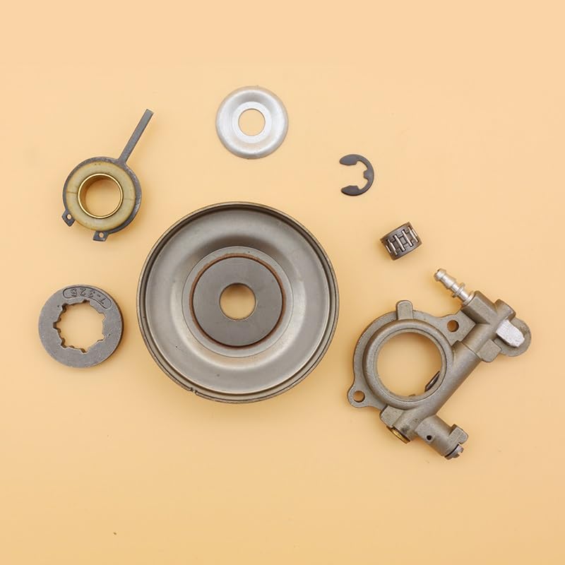 Części do kosiarki Pompa olejowa bębna sprzęgła 7-325 zestaw zębatek obręczy do Stihl 024 026 MS240 MS260 części zamienne piły łańcuchowej ogrodowej