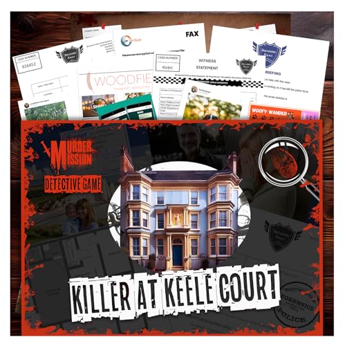 Murder Mission Detective Game - Killer At Keele Court
