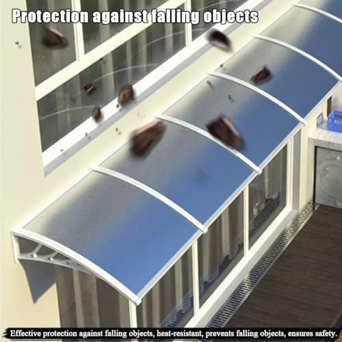 Cubiertas protectoras de aluminio arqueadas para terrazas de diseño 6