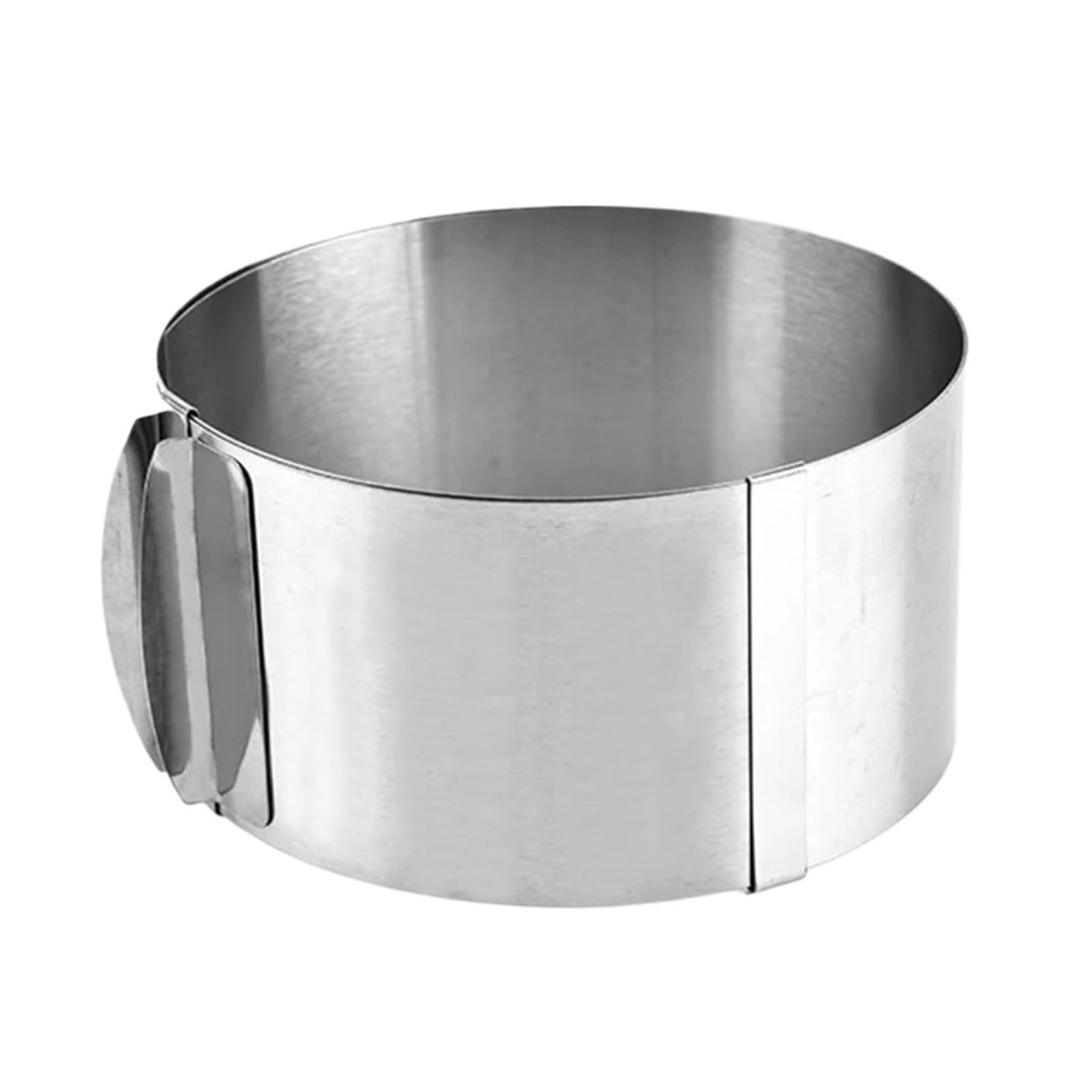 Anillos Para Tartas Anillo ajustable for Mousse, Collar for pastel, película envolvente, moldes de anillo, molde redondo for hornear, herramientas de decoración de postres de cocina Para Postre，Tartas