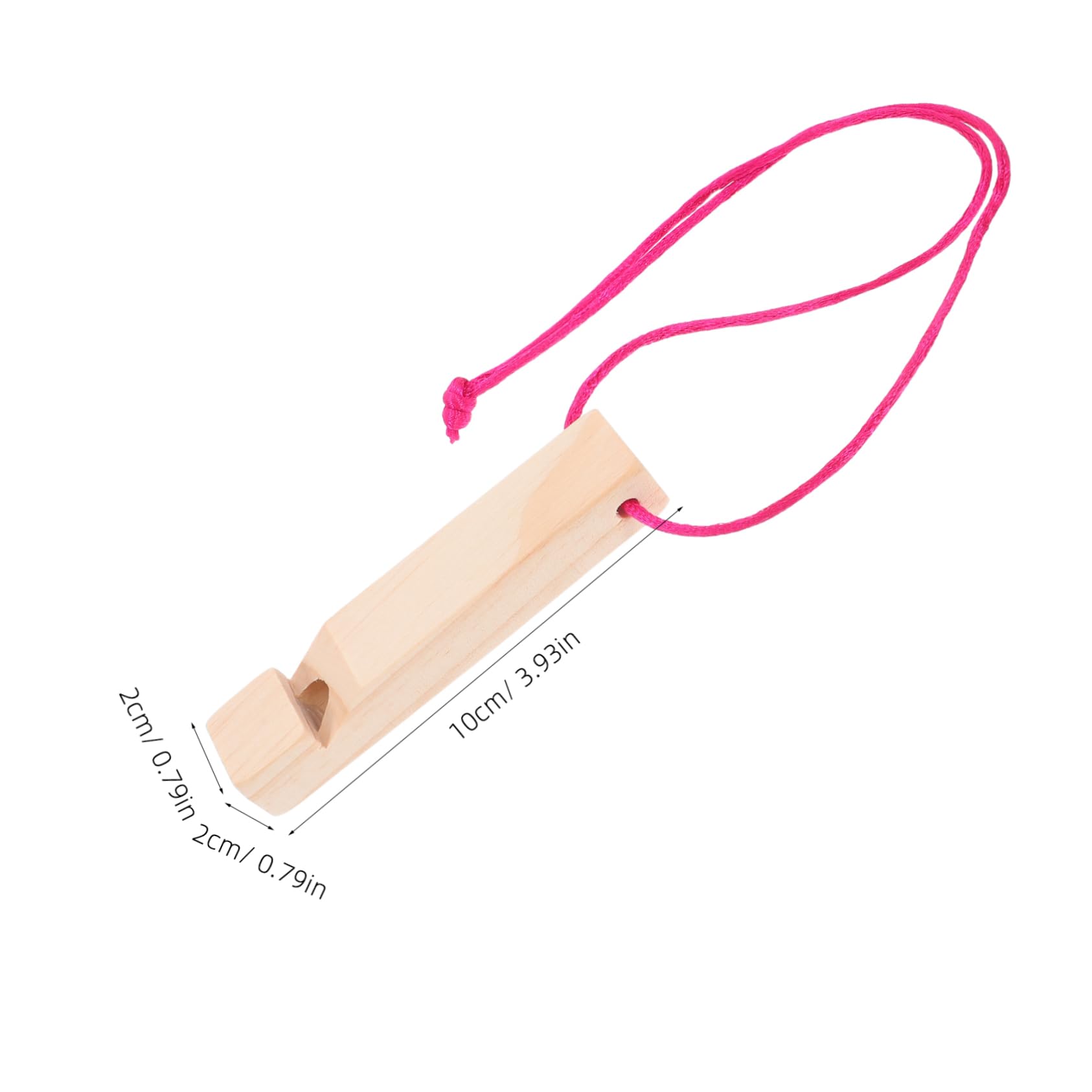 SOLUSTRE 2pcs Wooden Kids Whistle Toy: DIY Painting Whistle For Music Learning Party Favors And Outdoor Adventure - Wood Train Whistle