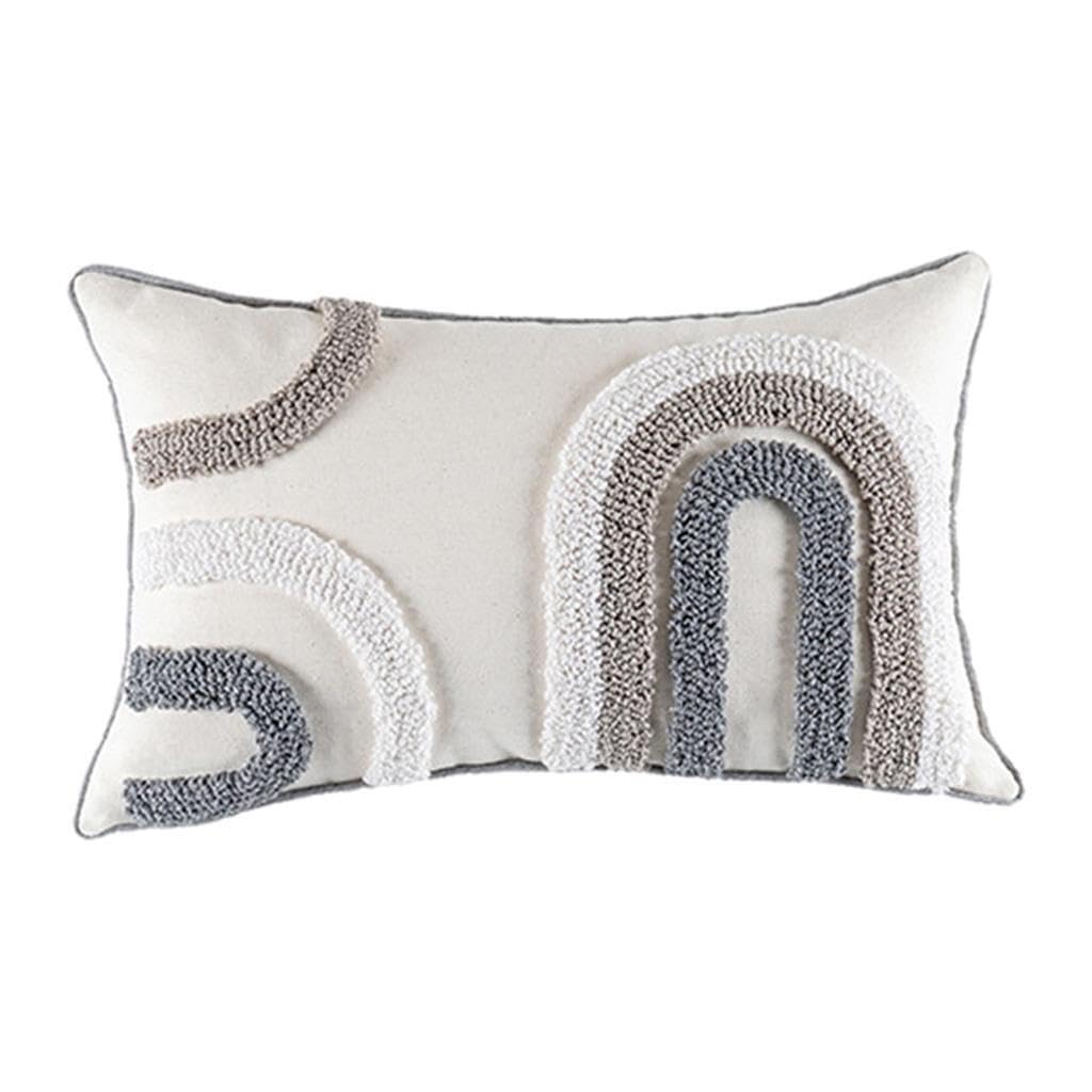 Zambuph Elegant Tufted Handmade Throw Pillow Case Luxurious Bed Cushion Cover Pillowcase Home Chair, 30x50cm B, 18 x 18 in 12 x 20 in