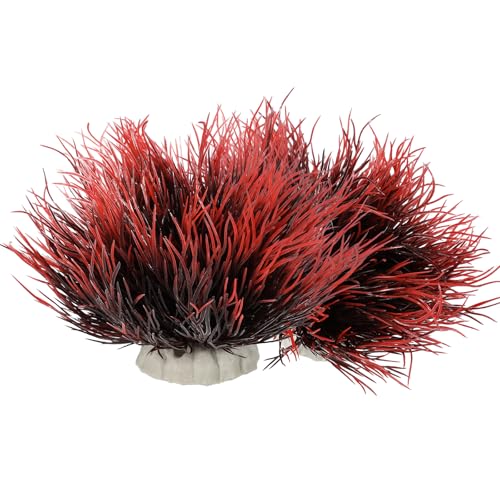 FdcLixuvol 2 Pcs Aquarium Plants Fish Tank Decorations Artificial Fish