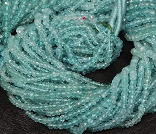 Apatite verte perles de créateur 3mm pour bijoux chargés d'émotion