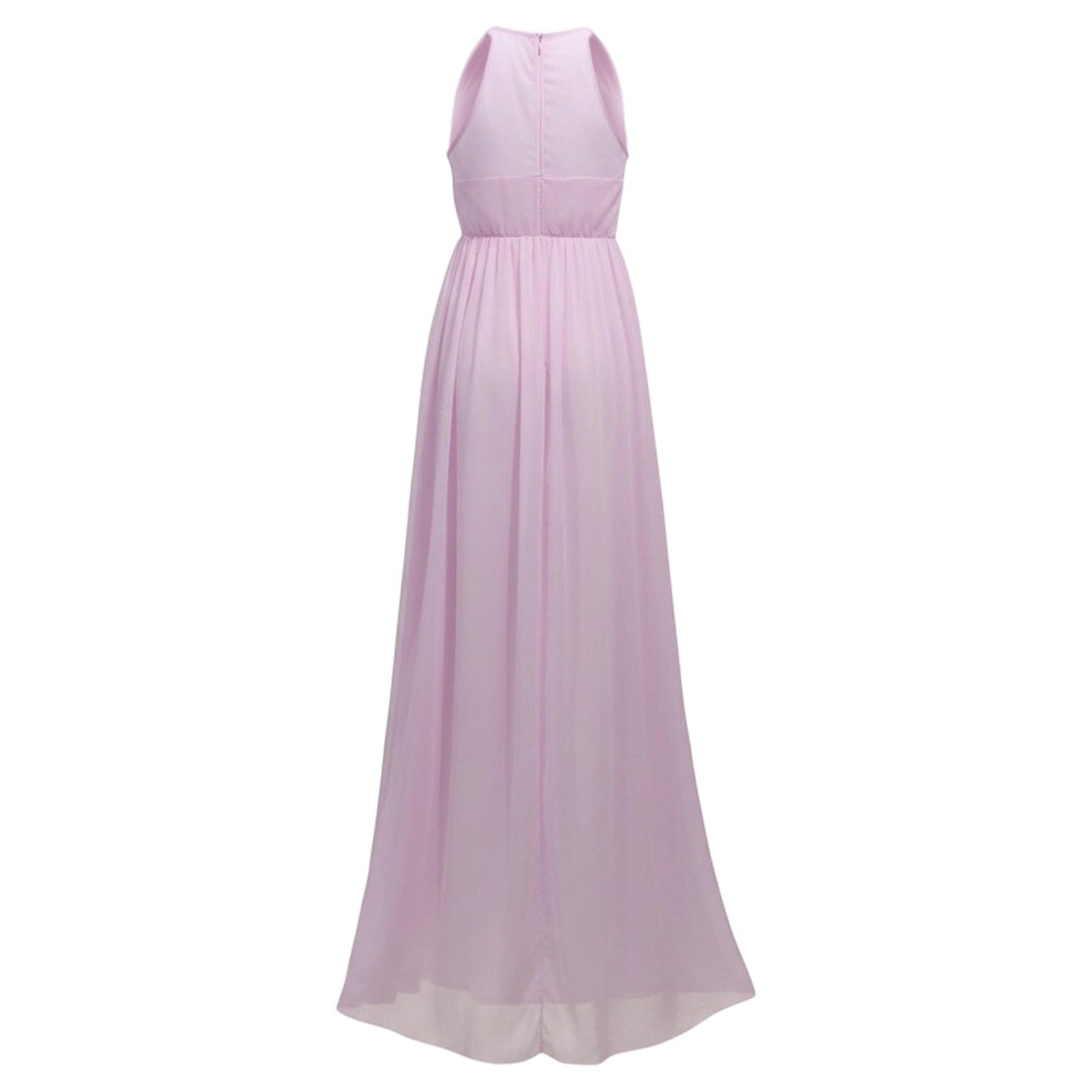 Generisch Robe de grossesse élégante sans manches avec décoration en dentelle longue comme mode de soirée formelle pour les femmes enceintes