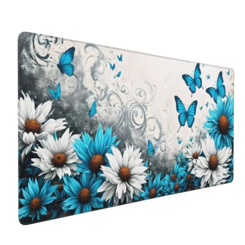 Alfombrilla ratón gaming XXL antideslizante de 80x40 cm para evitar deslizamientos D-459