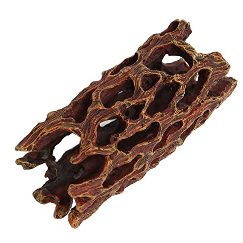 Qcwwy Aquarium, Hohler Baumstamm, Harzhöhle, Aquariumzubehör, Fisch,...